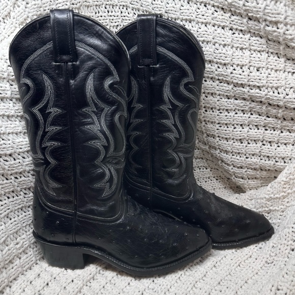 Durango Shoes - Durango Western Cowboy Boots Black Stud Like New Size 6